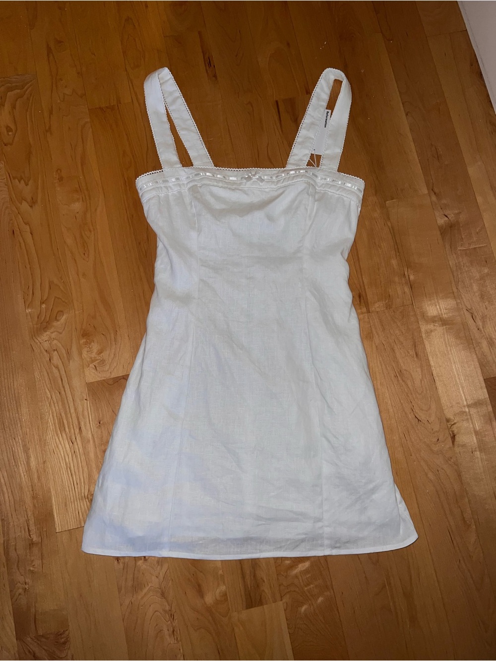 Reformation Elana Linen Mini Dress NWT